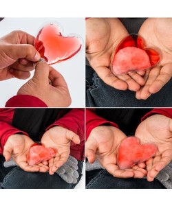 Kırmızı Kalp Jel Isıtıcı Cep Sobası Kırmızı Kalp Jel Isıtıcı Cep Sobası