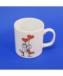 Mutlu Çift Temalı Kupa Bardak Mutlu Çift Temalı Kupa Bardak