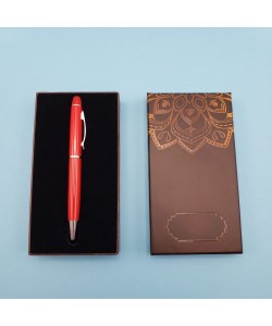 Metal Tükenmez Kırmızı Kalem Metal Tükenmez Kırmızı Kalem