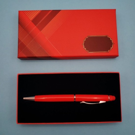 Kırmızı Tükenmez Kalem Touchpen Kırmızı Tükenmez Kalem Touchpen