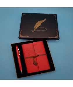 Defter Kalem Kırmızı Renk Defter Kalem Kırmızı Renk