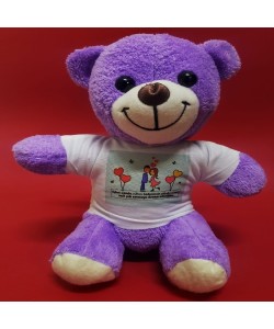 Sevgililer Günü Hediye Tişörtlü Ayıcık