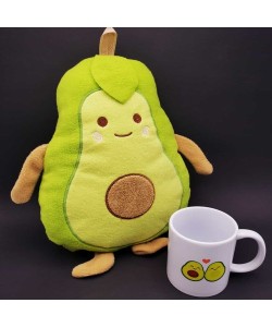 Avokado Yastık ve Kupa Seti