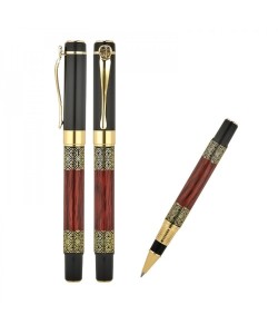 Premium Ahşap Deri Kutulu Metal Roller Kalem Premium Ahşap Deri Kutulu Metal Roller Kalem