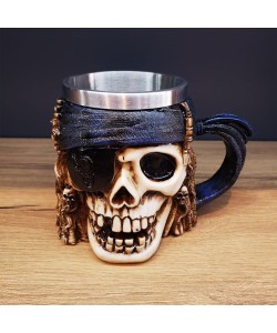 3D Boyutlu Korsan Kupa Bardak 3D Boyutlu Korsan Kupa Bardak