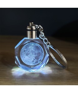 Hediyelik Dolunay Tasarımlı Işıklı Anahtarlık Hediyelik Dolunay Tasarımlı Işıklı Anahtarlık