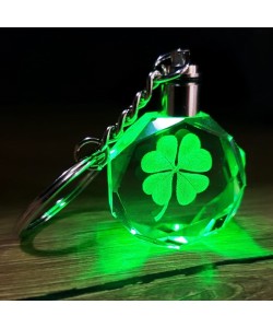 Yonca Tasarımlı Renk Değiştiren Anahtarlık