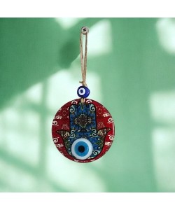 Fatma Ana Bereket Eli Desenli Nazar Boncuklu Duvar Süsü 10 Cm Cam Duvar Süsü Fatma Ana Bereket Eli Desenli Nazar Boncuklu Duvar Süsü 10 Cm Cam Duvar Süsü
