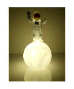 Astronot Şekilli Gece Ve Masa Lambası