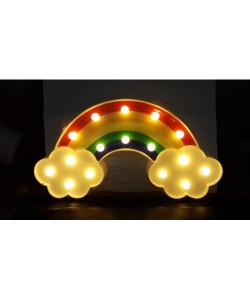 Led Işıklı Gökkuşağı Gece Lambası Led Işıklı Gökkuşağı Gece Lambası