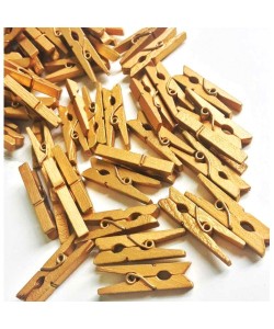 100'lü Gold Ahşap Mandal 2.5cm (10'lu Paket-1000 Adet) 100'lü Gold Ahşap Mandal 2.5cm (10'lu Paket-1000 Adet)