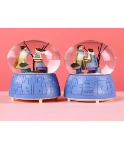 Işıklı Müzikli Kar Küresi Orta Boy