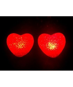 Led Işıklı Kırmızı Kalp Gece Lambası Led Işıklı Kırmızı Kalp Gece Lambası