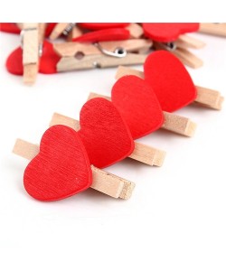 10'lu Kalp Şekilli Ahşap Mandallar 3.5cm (10'lu Set-10 Paket) 10'lu Kalp Şekilli Ahşap Mandallar 3.5cm (10'lu Set-10 Paket)
