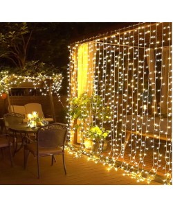 3*2 Perde Led Sarı Işık 3*2 Perde Led Sarı Işık