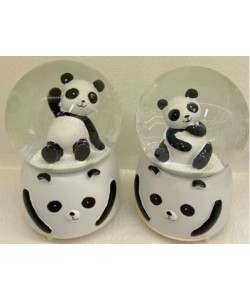 Siyah-Beyaz Panda Kar Küresi Büyük Boy