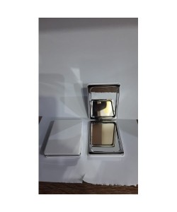 Beyaz Renk Büyüteçli Cep Aynası Dikdörtgen