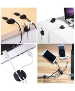 Yapışkanlı Kablo Sabitleyici Düzenleyici 16'lı Paket