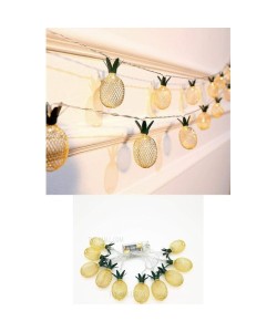 2m 10 Led Pilli 2 Kademeli Ananas Led Işık