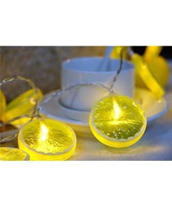 2m 10 Led Pilli 2 Kademeli Limon Led Işık