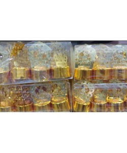 12'li Ramazan Ayaklı Led Işık Gold Renk Gün Işığı