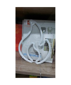 Duvara Asmalı Neon Alev 30×23cm Duvara Asmalı Neon Alev 30×23cm