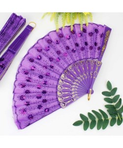 Plastik Pullu Kumaş Yelpaze