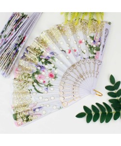 Plastik Kumaş Yelpaze 12'li