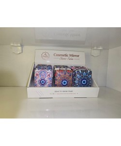 12'li Büyüteçli Dikdörtgen Cep Aynası