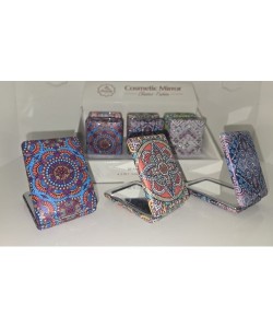 12'li Büyüteçli Dikdörtgen Cep Aynası