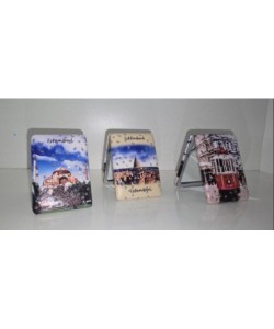 12'li Büyüteçli Dikdörtgen Cep Aynası