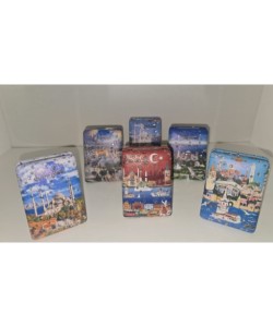 12'li Büyüteçli Dikdörtgen Cep Aynası