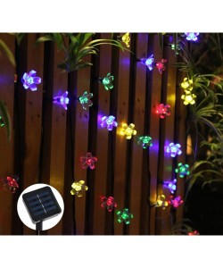 Solar 5m 50 Led Papatya RGB 8 Fonksiyonlu