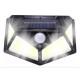 Solar Hareket Sensörlü Duvar Lambası 100 Led