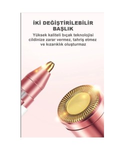 Çift Başlıklı Epilasyon Yüz Çene Işıklı Kıl Tüy Alma Mini Cep Epilasyonu Çift Başlıklı Epilasyon Yüz Çene Işıklı Kıl Tüy Alma Mini Cep Epilasyonu