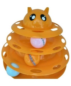 Petzoom Kedi Başlıklı 3 Katlı Kedi Oyuncağı