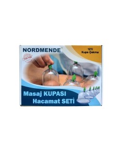 Hacamat Masaj Kupası 12'Li Set Hacamat Masaj Kupası 12'Li Set
