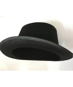 Yetişkinler İçin Siyah Renk Ringmaster Sihirbaz Şapkası Fötr Şapka 15 cm Yetişkinler İçin Siyah Renk Ringmaster Sihirbaz Şapkası Fötr Şapka 15 cm