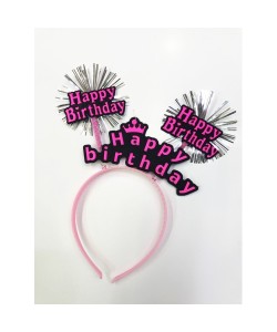Happy Birthday Neon Renk Doğum Günü Tacı 12 Adet Happy Birthday Neon Renk Doğum Günü Tacı 12 Adet