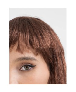Kahve Renk Uzun Düz Parti Peruğu - Uzun Kahverengi Peruk