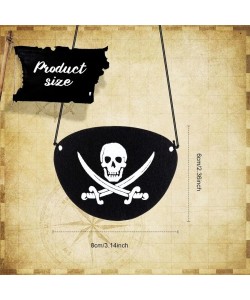 İthal Vinleks Deri Korsan Göz Bandı - Lastikli & Yumuşak