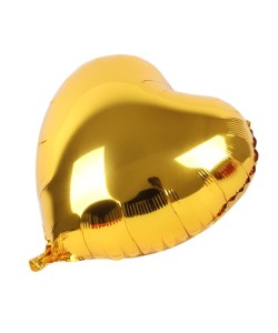 Kalp Balon Folyo Sarı 45 cm 18 inç Kalp Balon Folyo Sarı 45 cm 18 inç
