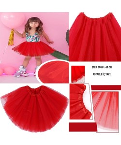 Kırmızı Renk Tütü Etek Bale Eteği Gösteri Eteği Çocuk Bebek Boy Kırmızı Renk Tütü Etek Bale Eteği Gösteri Eteği Çocuk Bebek Boy