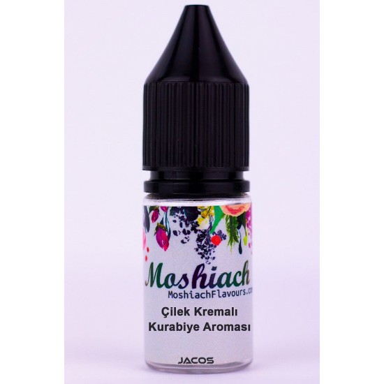 JACOS 10 Ml Çilek Kremalı Kurabiye Gıda Aroması