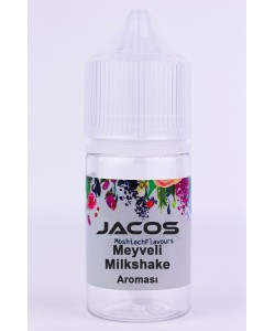 JACOS 30 ml Meyveli Milkshake Gıda Aroması JACOS 30 ml Meyveli Milkshake Gıda Aroması