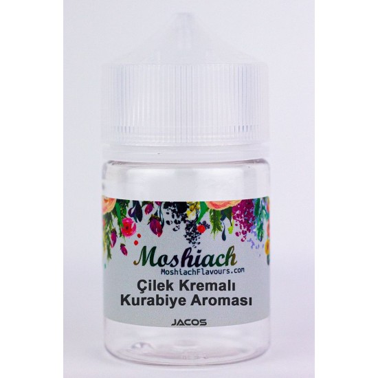 JACOS 60 Ml Çilek Kremalı Kurabiye Gıda Aroması