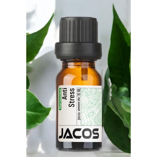 JACOS Anti Stress Uçucu Yağı Buhardanlık Difüzör Esansı Oda Kokusu Esansiyel 10 ml