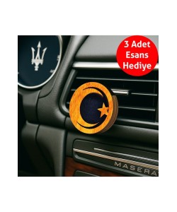 JACOS Frager Ahşap Araba Kokusu Difüzör Oto Koku Amber GülBahçe BabyMist Esans Ay Yıldız JACOS Frager Ahşap Araba Kokusu Difüzör Oto Koku Amber GülBahçe BabyMist Esans Ay Yıldız