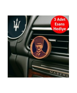 JACOS Frager Ahşap Araba Kokusu Difüzör Oto Koku Atatürk Model Japon Kiraz Lavanta Yasemin Esans M002 JACOS Frager Ahşap Araba Kokusu Difüzör Oto Koku Atatürk Model Japon Kiraz Lavanta Yasemin Esans M002