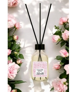 JACOS Fransız Gülü Kokulu Bambu Çubuklu Fransız Gülü Kokulu Çubuklu Oda Kokusu 100ml Reed Diffuser JACOS Fransız Gülü Kokulu Bambu Çubuklu Fransız Gülü Kokulu Çubuklu Oda Kokusu 100ml Reed Diffuser